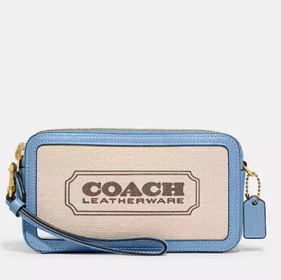 Coach Handbags - 💙▪️Rare▪️🆕️ Coach Canvas Kira Crossbody Bag/ Wristlet NWT SOLD OUT!!!